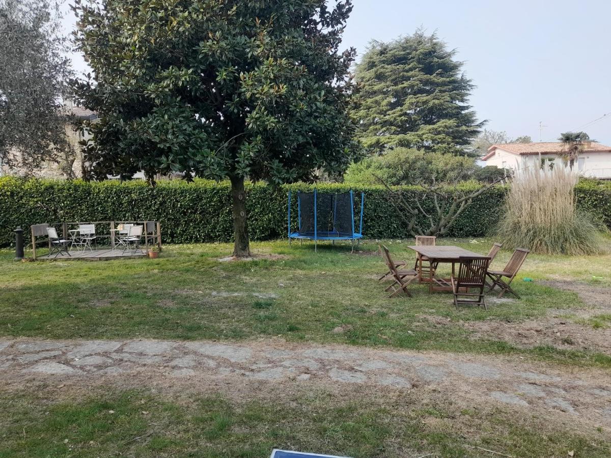 Villa La Magnolia - Private Beach Access, Garden, Views Lazise Exterior photo