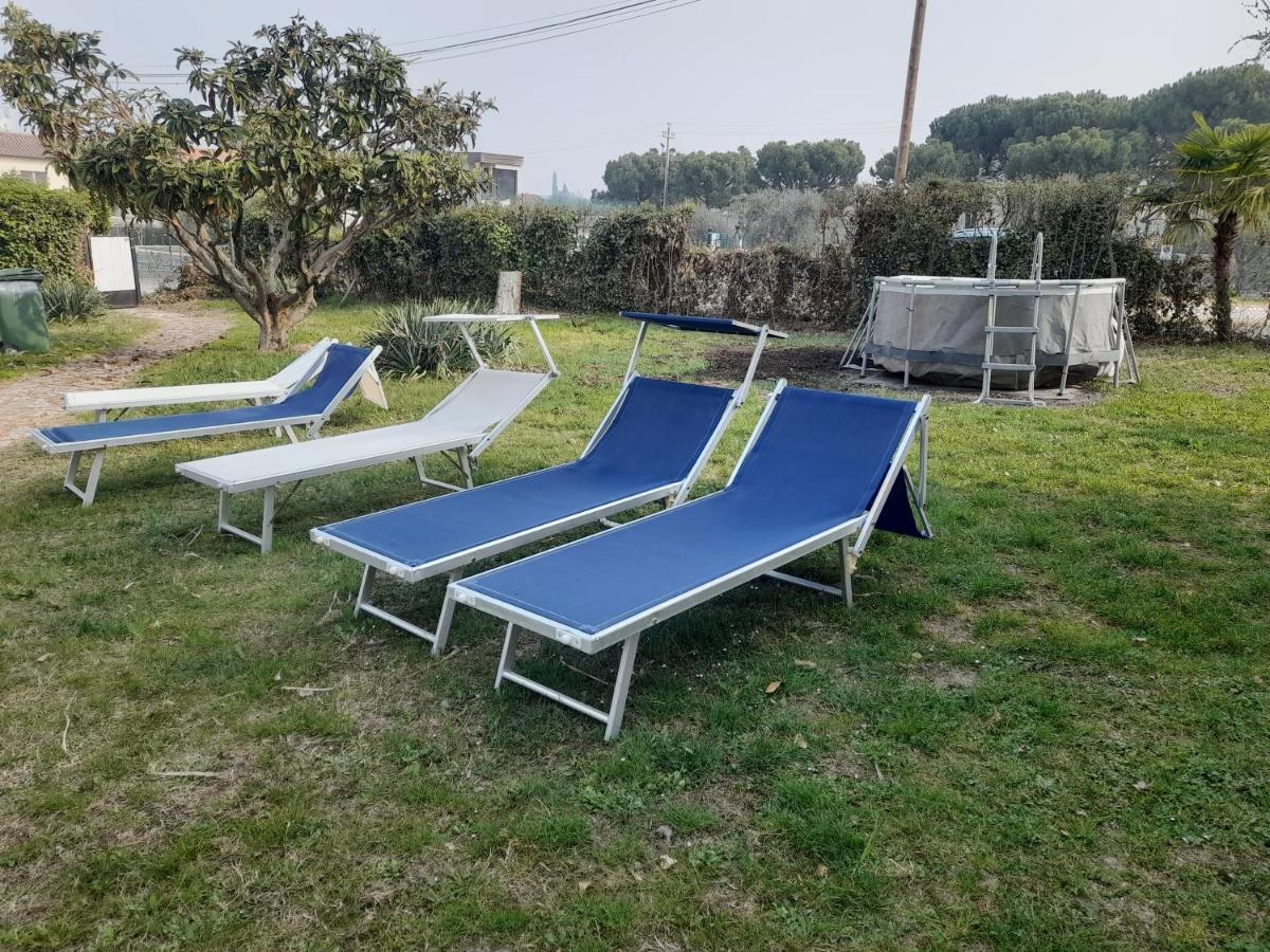 Villa La Magnolia - Private Beach Access, Garden, Views Lazise Exterior photo