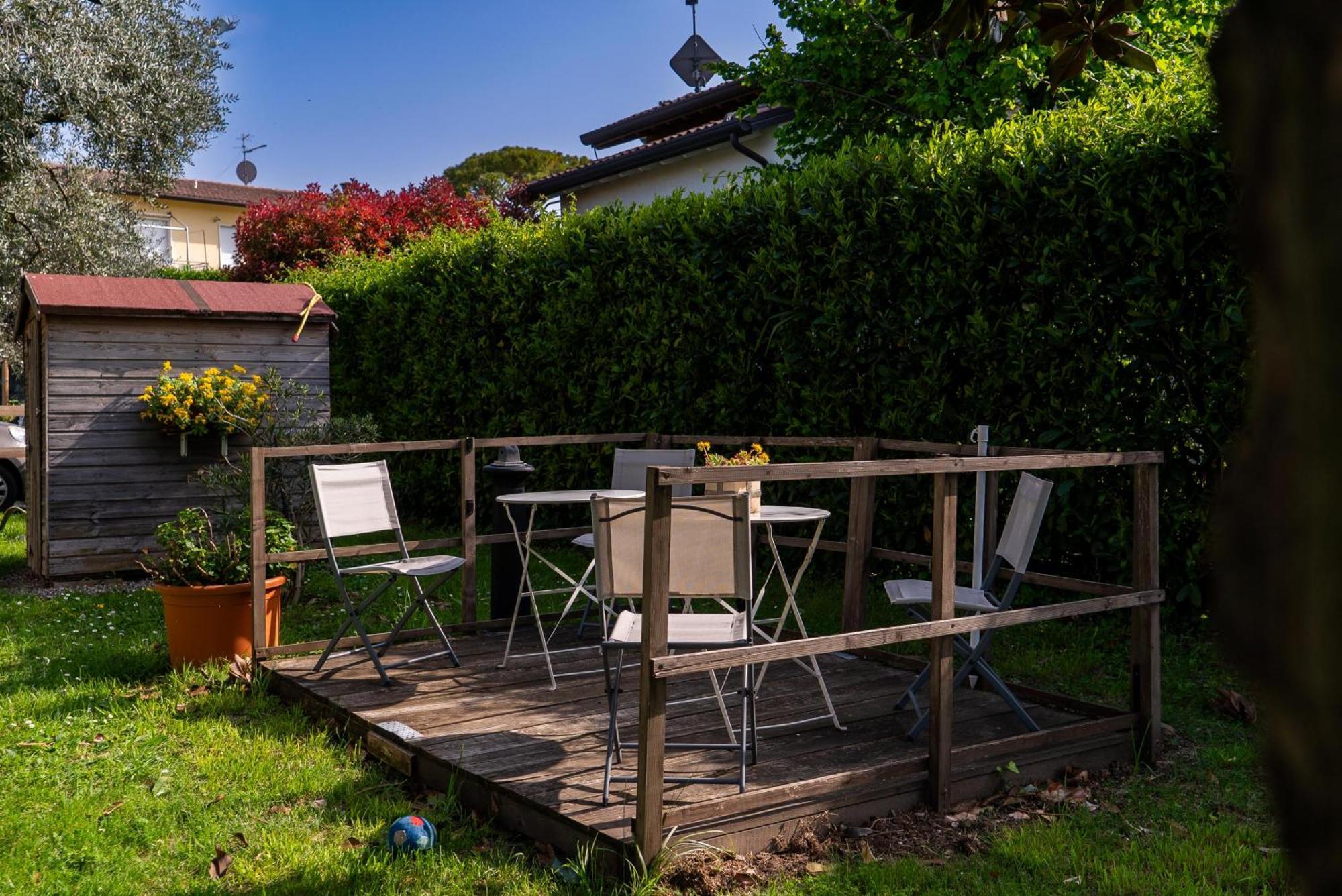 Villa La Magnolia - Private Beach Access, Garden, Views Lazise Exterior photo